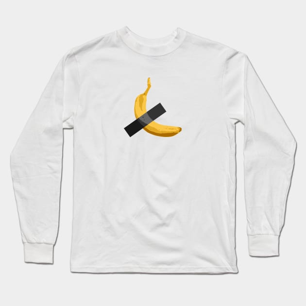 Banana & Tape Long Sleeve T-Shirt by Solenoid Apparel